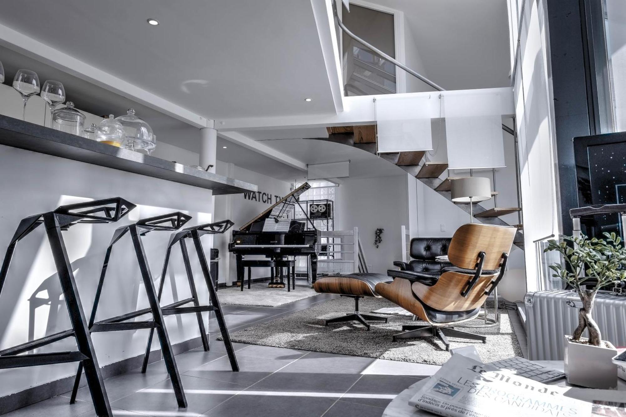Apartament Beautiful Loft 130M2 Sun And Free Parking Ok 1M95 La Garenne-Colombes Zewnętrze zdjęcie